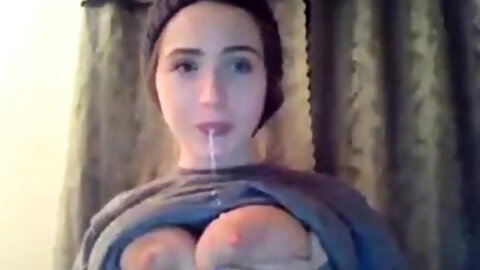 Lactating Cam Girl