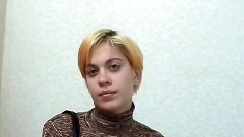 Dissolute Russian Blonde Gal Camilla Cums...