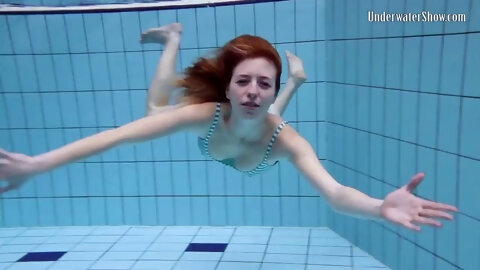 Anetta Hot Underwater Swimming Pool Babe