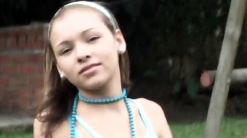 Perky Tittied Teen Solo